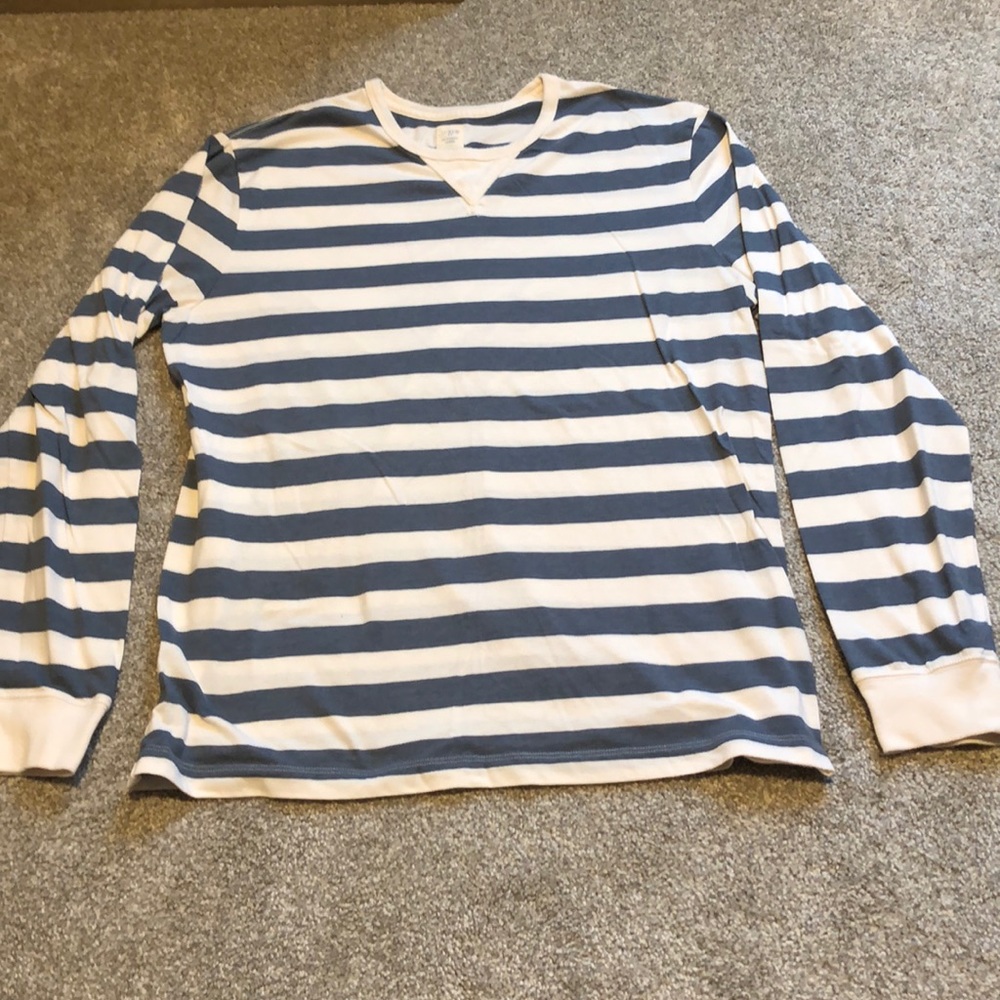 J. Crew Men’s Crew Neck Long Sleeve Tee - Large